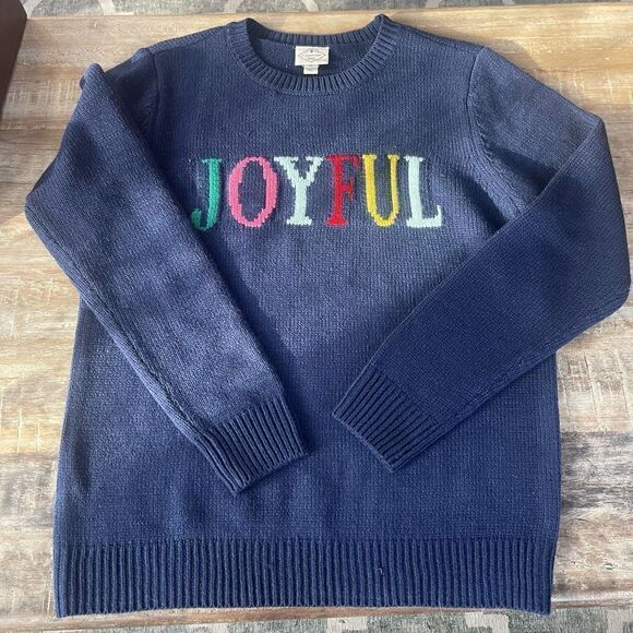 St. John's Bay Sweaters - JOYFUL holiday sweater